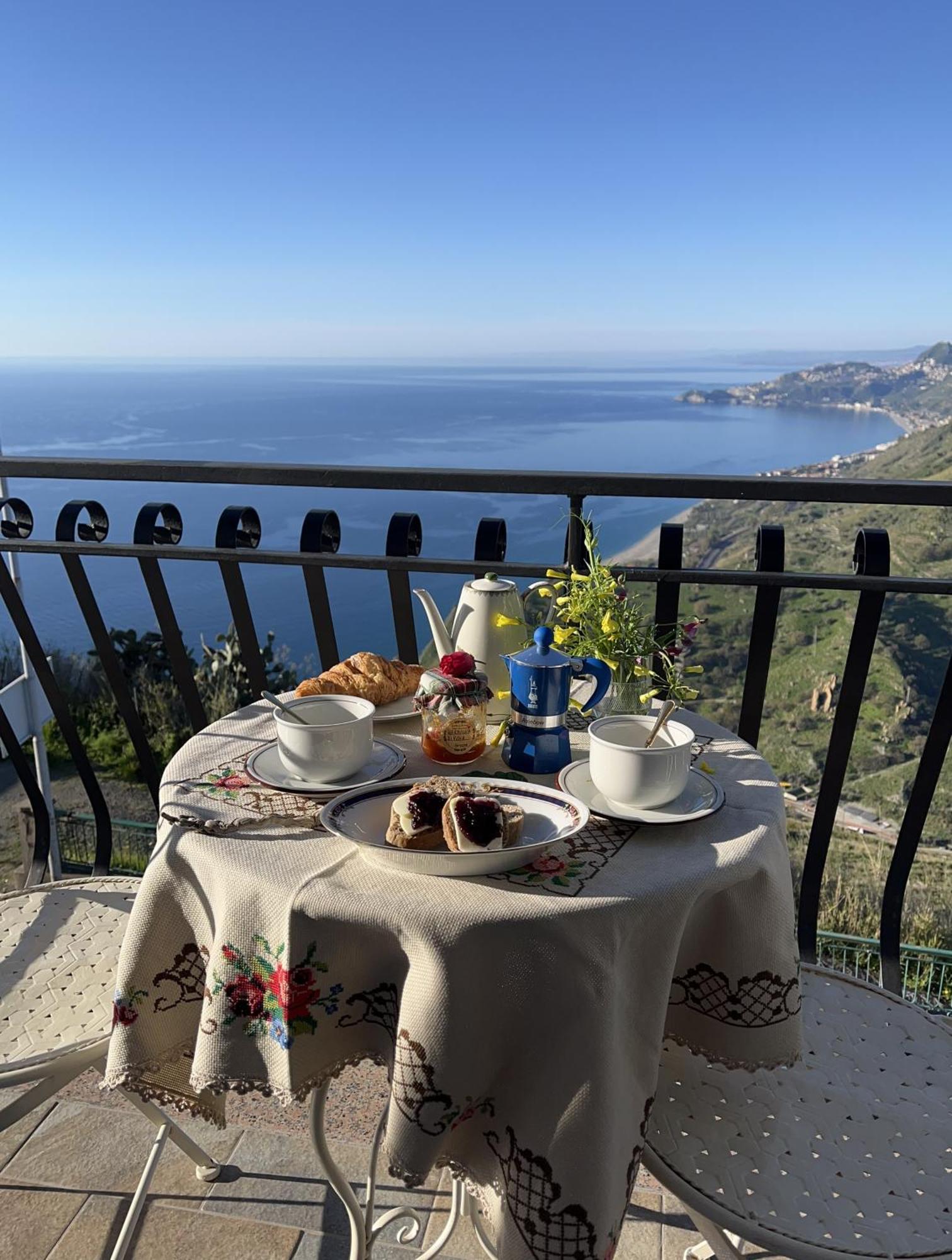 Casanima Vista Incantevole Vicino Taormina Forza d'Agro Bagian luar foto