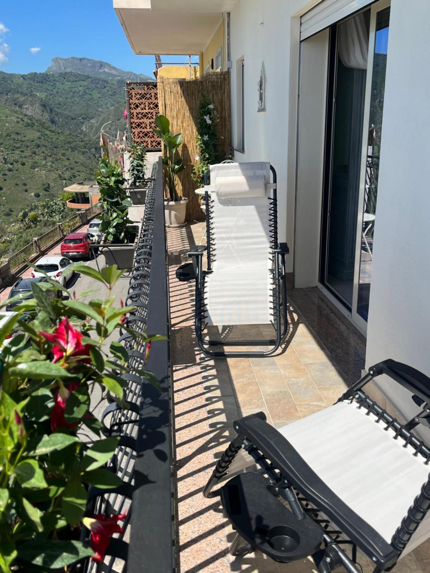 Casanima Vista Incantevole Vicino Taormina Forza d'Agro Bagian luar foto