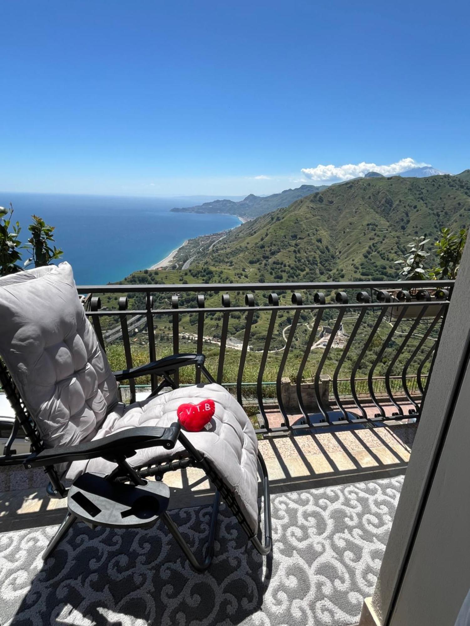 Casanima Vista Incantevole Vicino Taormina Forza d'Agro Bagian luar foto